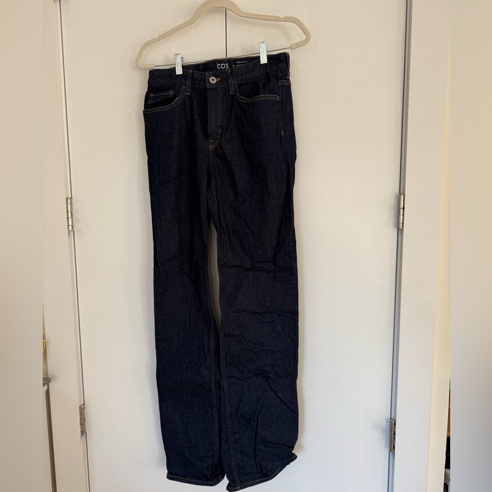 COS Loose Straight Leg High Rise Full Length